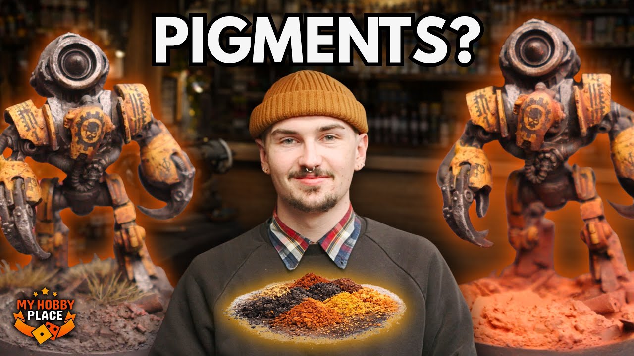 🍚 Pigments : Qu'est ce que c'est, à quoi ça sert ? (Warhammer, wargames, modélisme...)