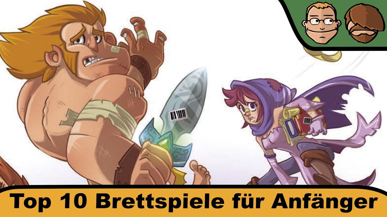 Top 10 Brettspiele für Anfänger
