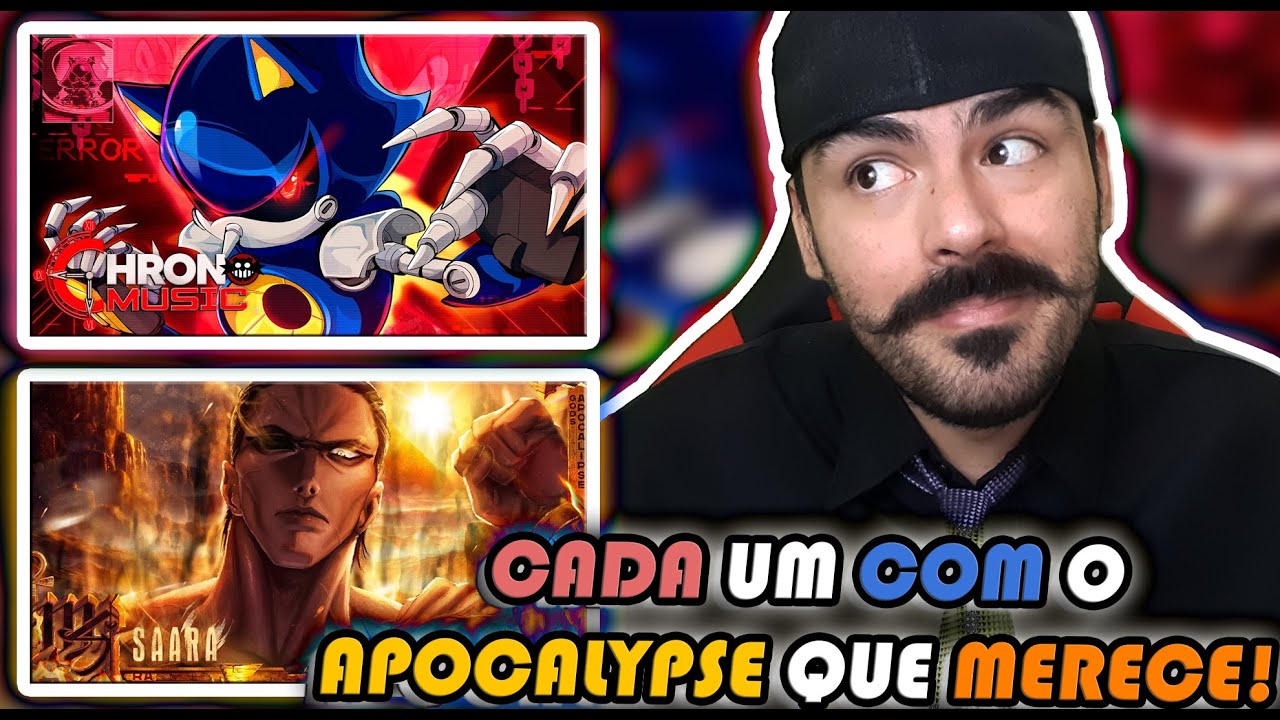 REACT - VERDADEIRO OURIÇO | Metal Sonic ( Sonic ) / Rá ( Shuumatsu - Gods' Apocalypse ) - Saara
