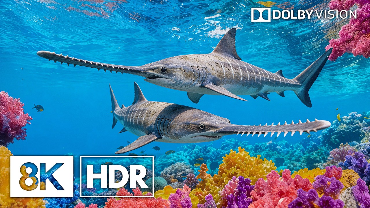 Enchanting Deep Ocean Wildlife in 8K HDR | Dolby Vision™