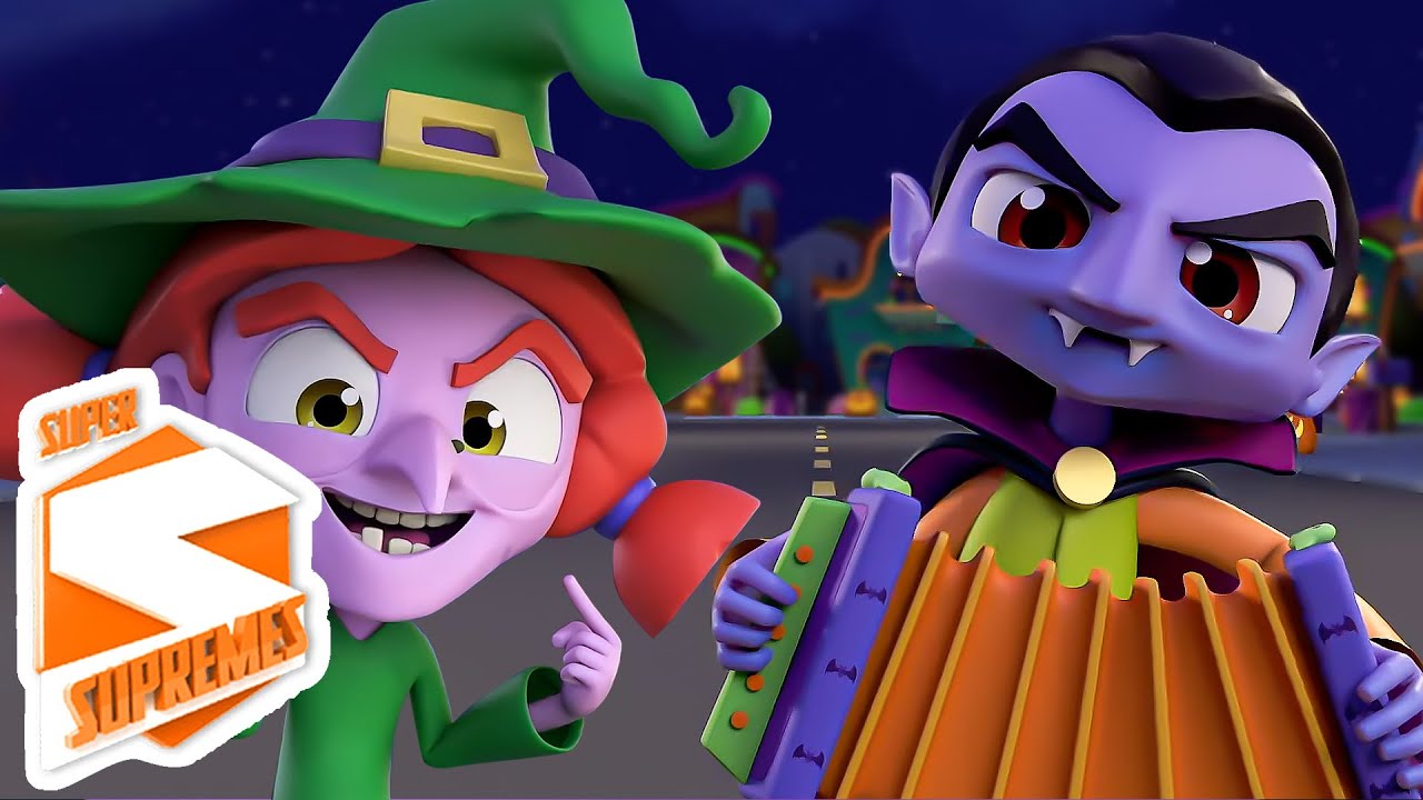 Feliz Dia Das Bruxas, Doce Ou Travessura 3D Rimas De Halloween Para Crianças