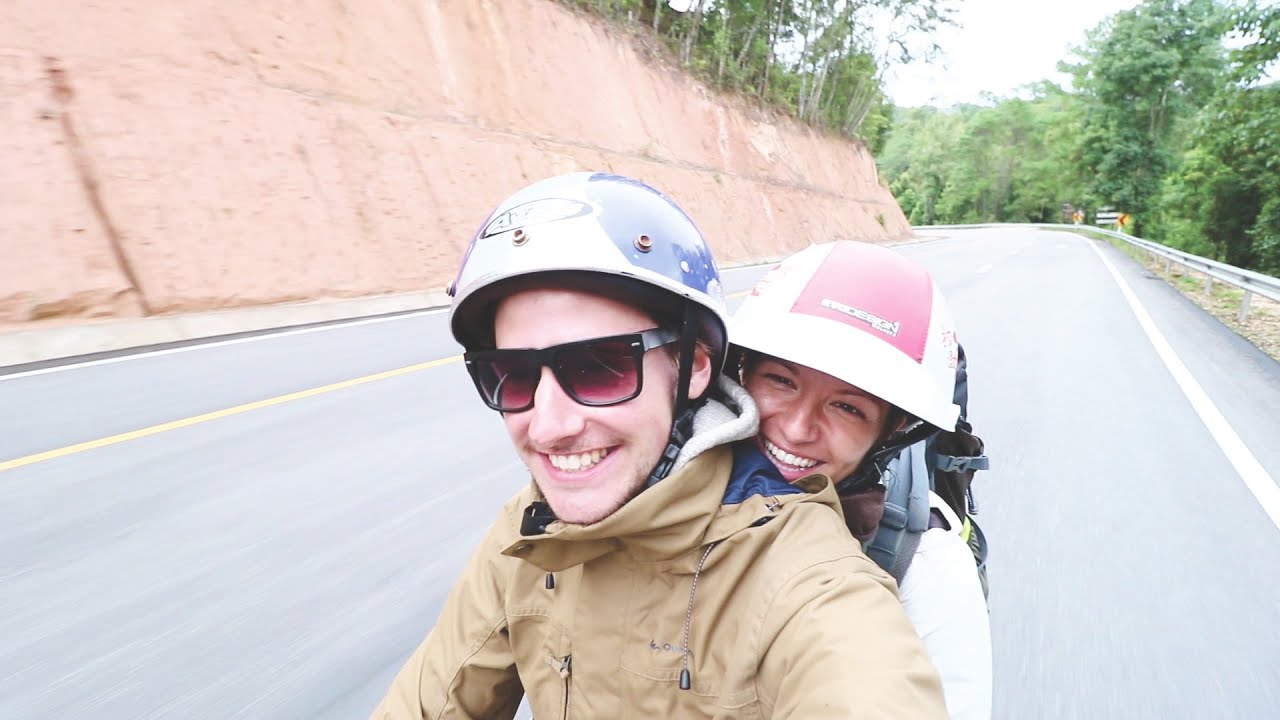 Weltreise Tag 186 • Mit dem Moped nach Pai • Thailand • Vlog #014
