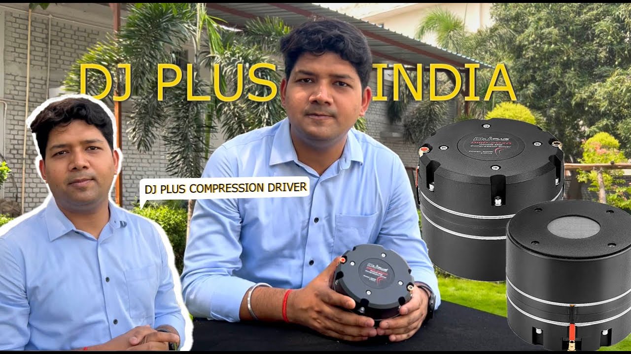 DJ PLUS 400W PRESSURE MID | Ideal for DJ setups, stage use, and live sound