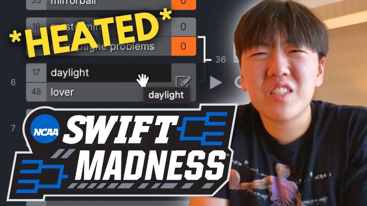 The ULTIMATE *TAYLOR SWIFT* Song Bracket
