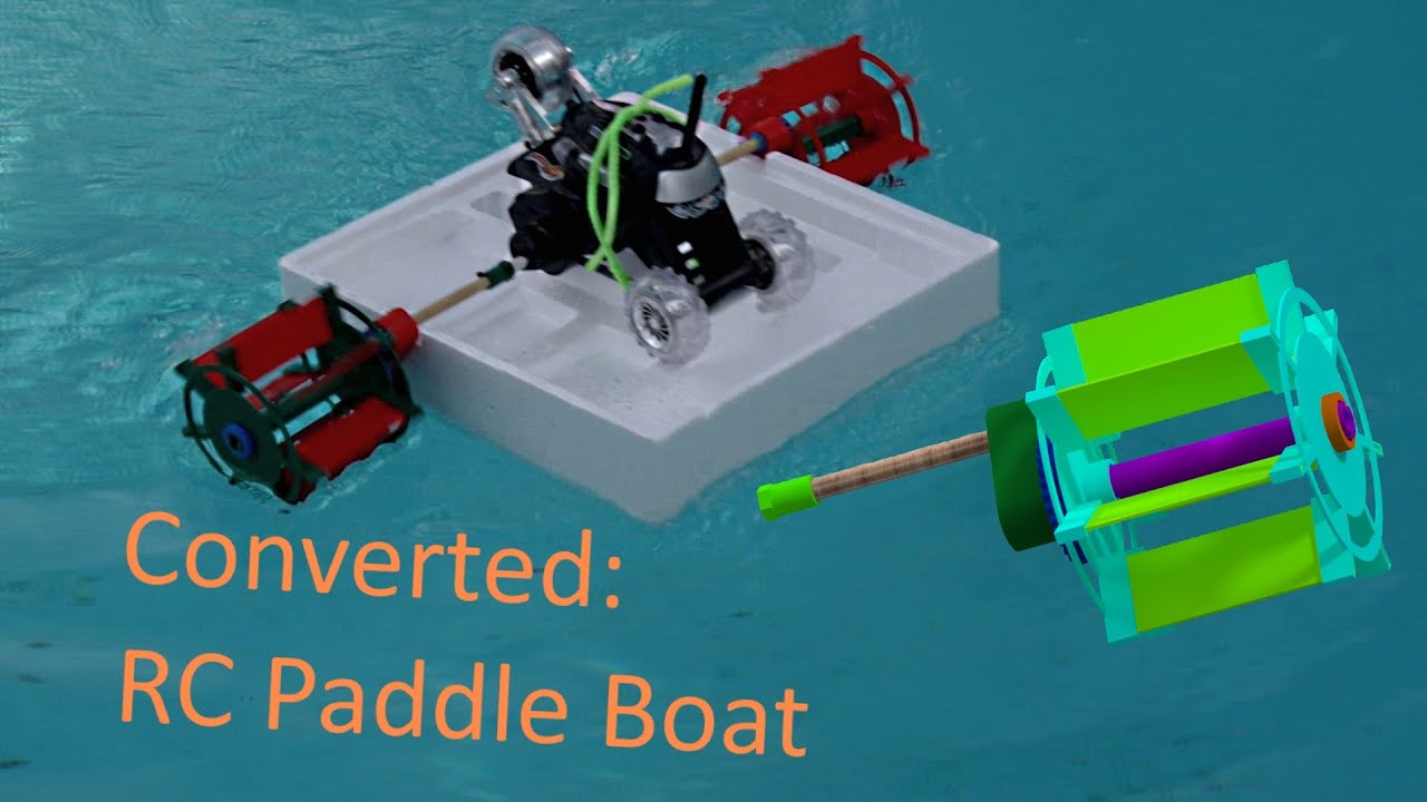 RC Paddle Boat
