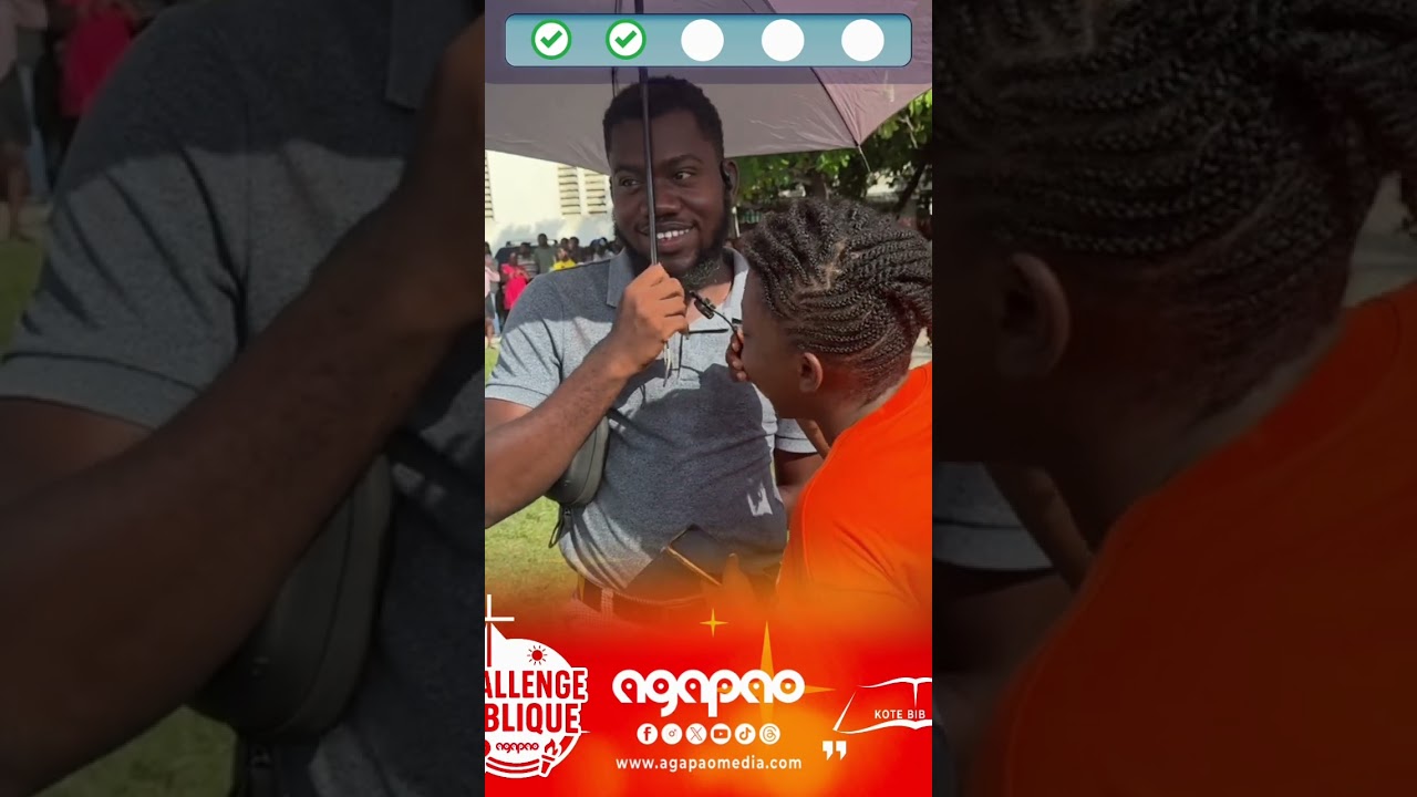 Challenge Biblique avec Agapao Media. (partie I)