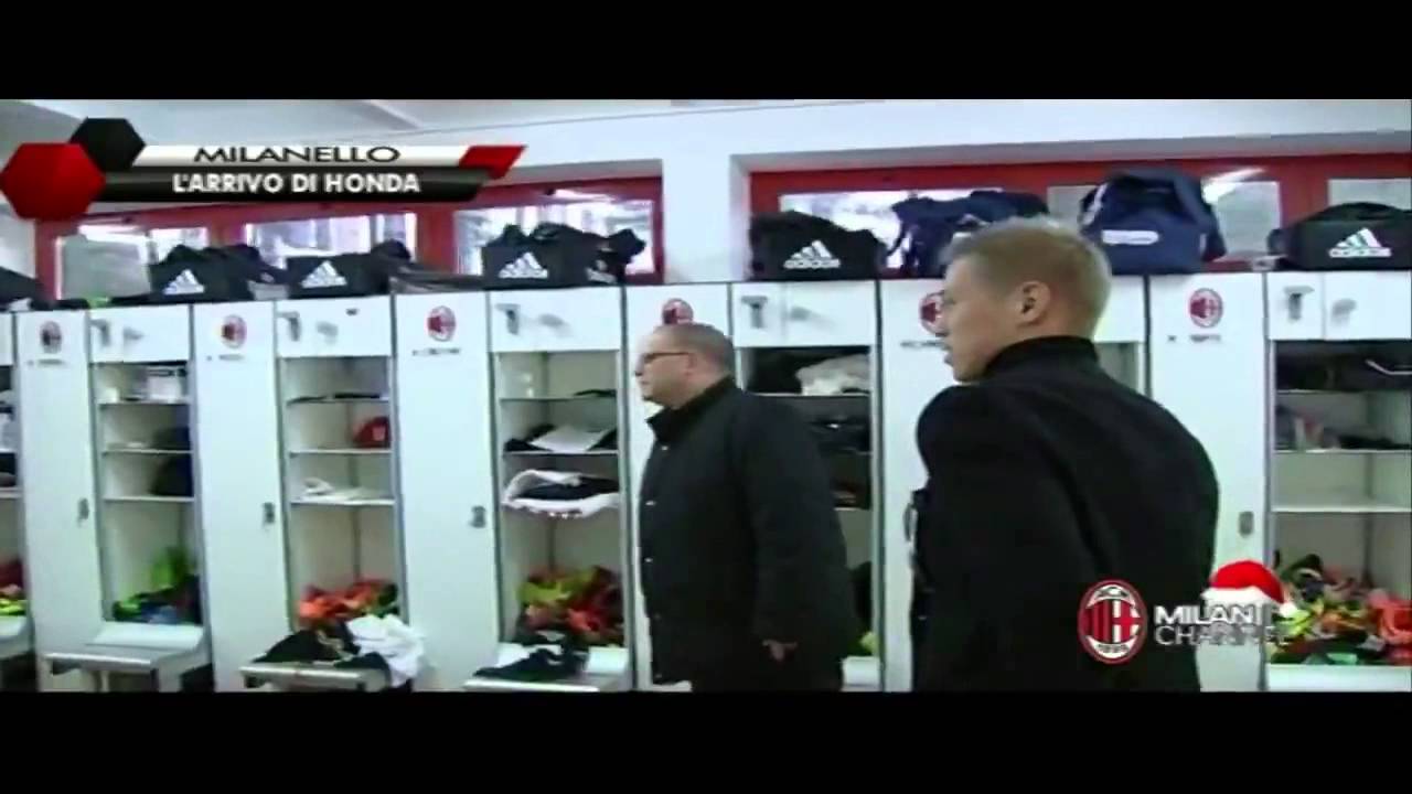 Keisuke Honda at Milanello Training 05-01-2014