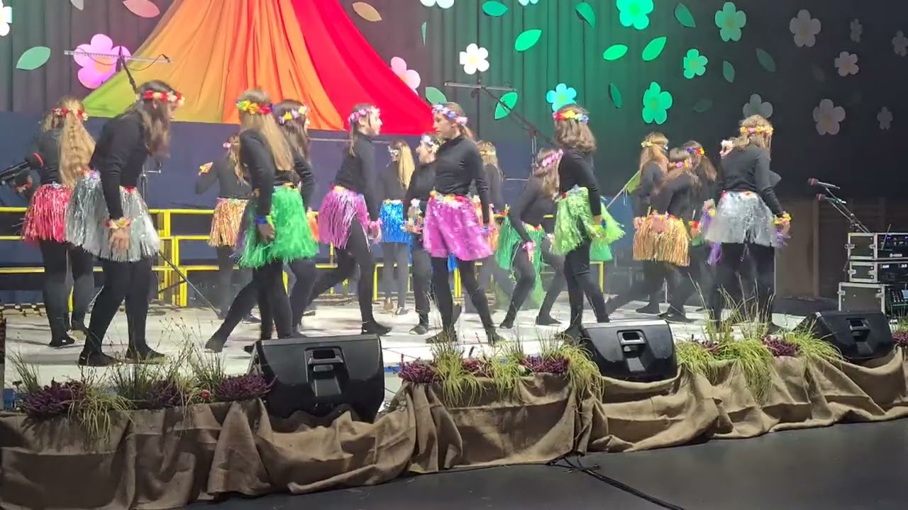 MPZ OŠ Nazarje, dobrodelni koncert, 6. 3. 2025, odlomki iz predstave Pojoči globus
