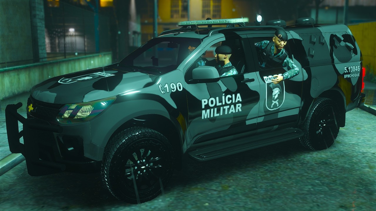 INDIVÍDUO ARMADO + CONFRONTO!! BATALHÃO DE CHOQUE - PMGO | GTA 5 POLICIAL