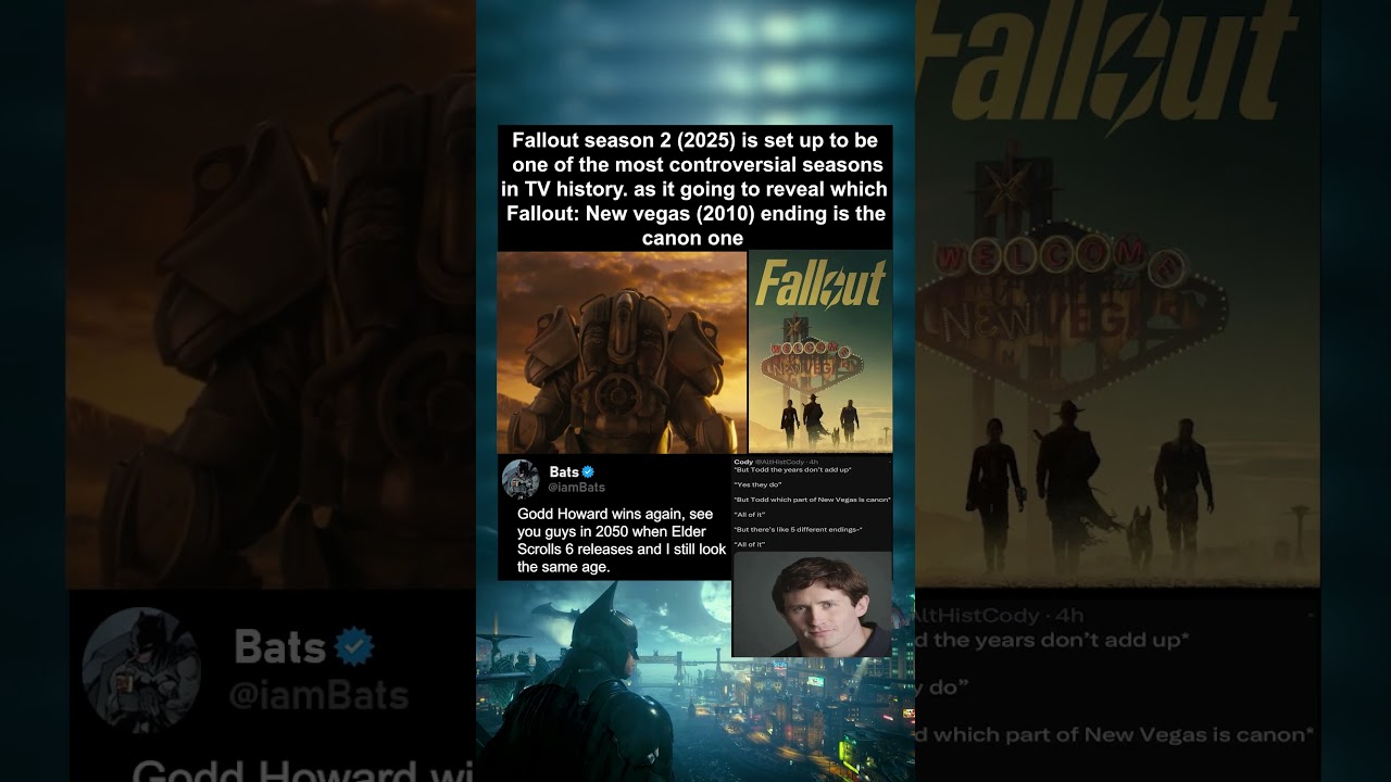 Fallout Season  2 reveals which New Vegas ending is actually canon 🏜️