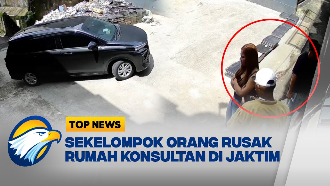 Sekelompok Orang Rusak Rumah Konsultan di Jakarta Timur  - [Top News]