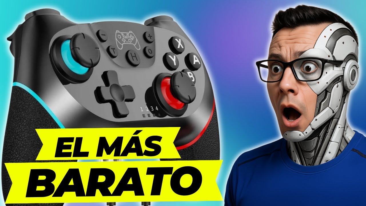 😱 El CONTROL M&Aacute;S BARATO para SWITCH 2 | &iquest;Sirve o es BASURA?