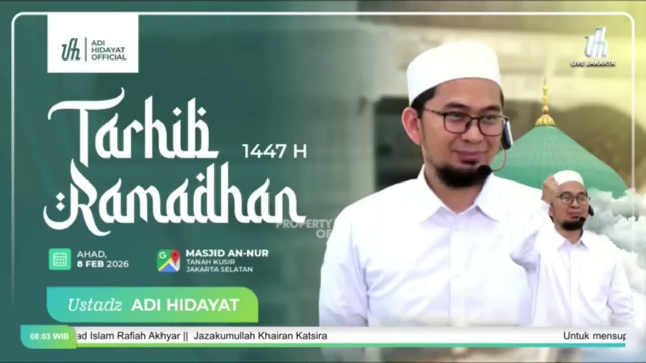 Pembekalan Ilmu yang harus disiapkan sebelum Puasa Romadhon || Ustadz Adi Hidayat