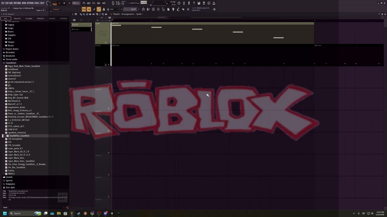 Stealth Pilot - Happy Day In ROBLOXia | FL Studio Recreation 100% ACCURACY