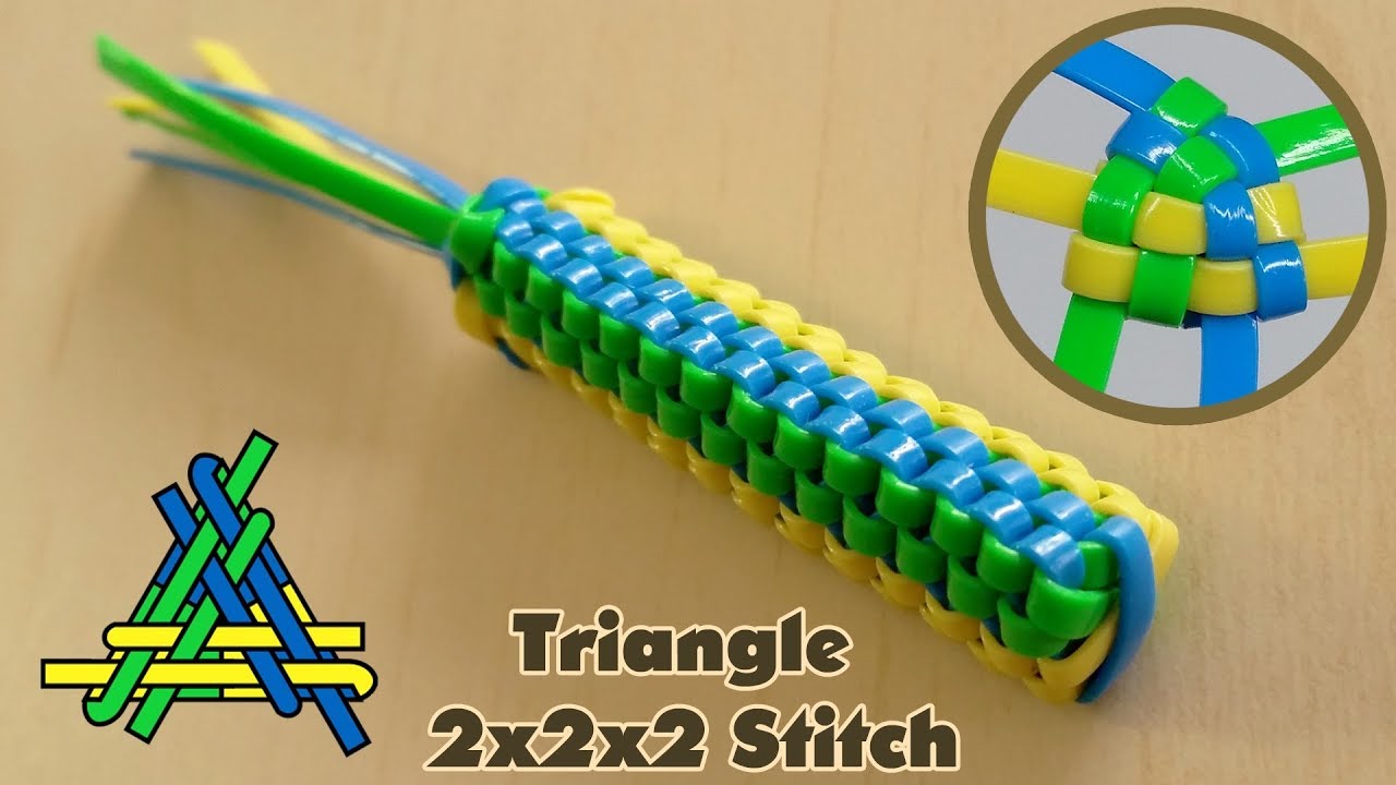 How to Make The 2x2x2 Triangle Lanyard