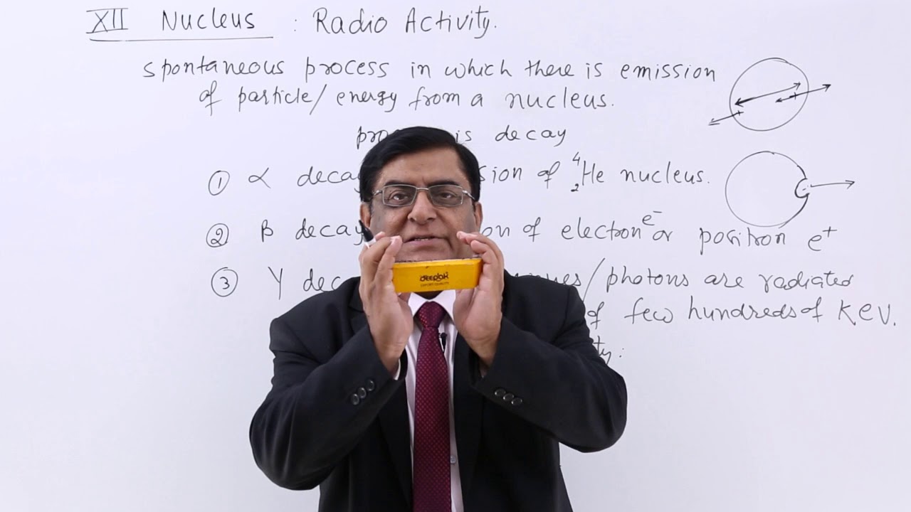 Class 12th – Radio Activity | Nucleus | Tutorials Point