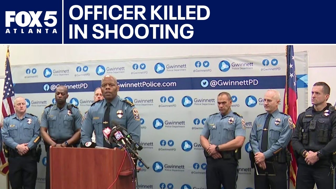 Gwinnett police update on shooting that killed officer | FOX 5 News
