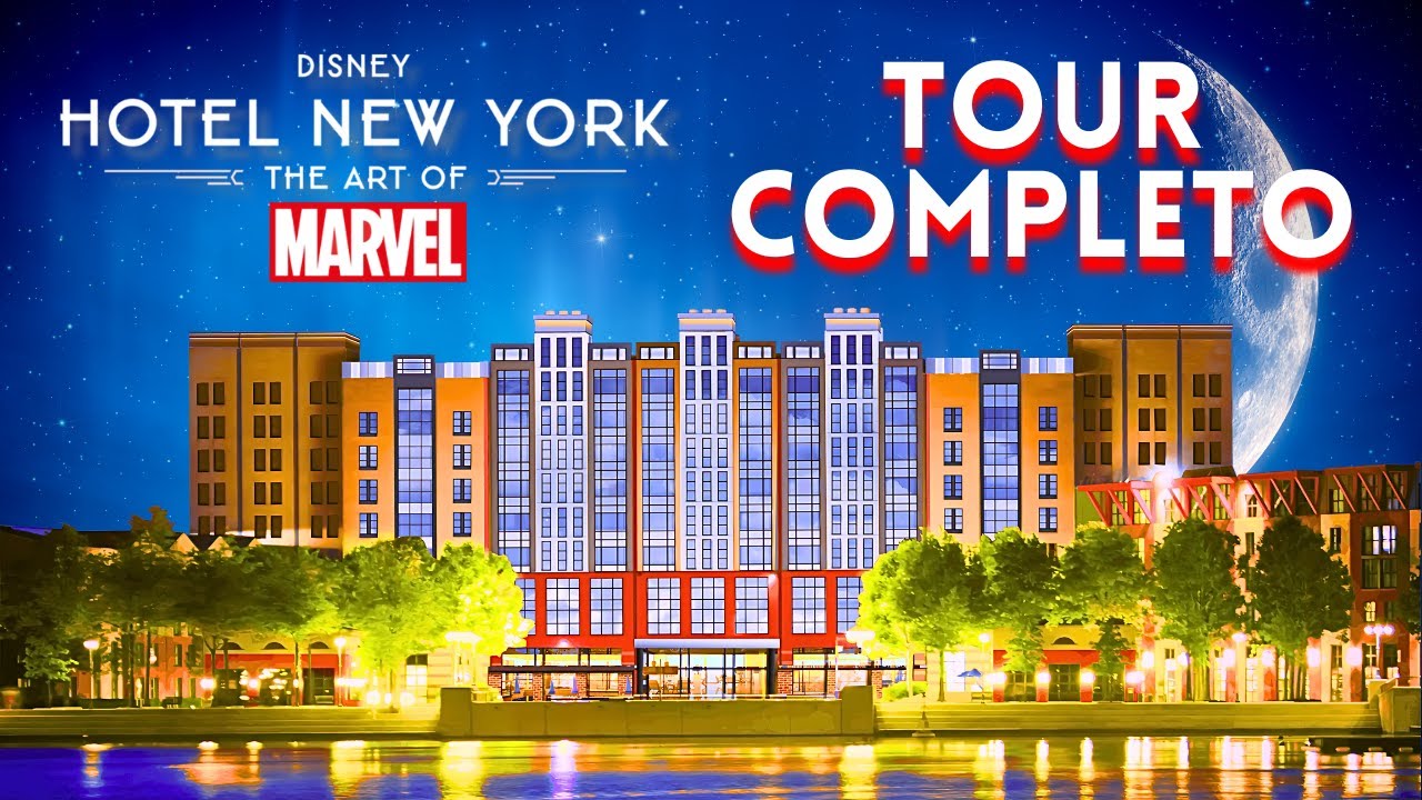 TUTTO l'Hotel MARVEL a Disneyland Paris
