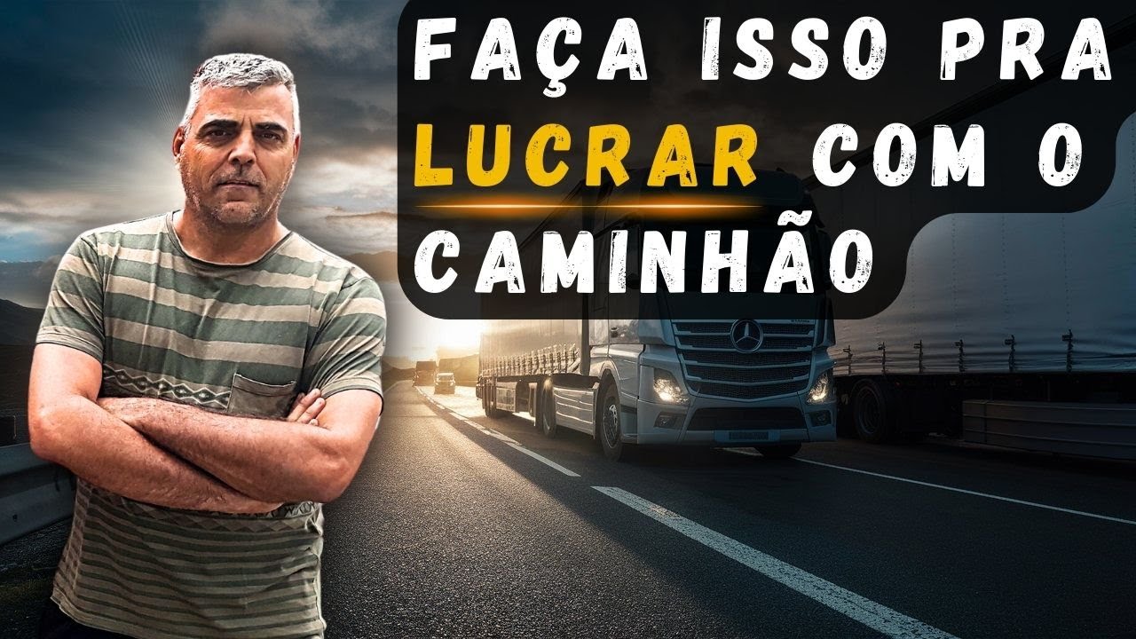 Ele sabe como GANHAR DINHEIRO com o caminhão