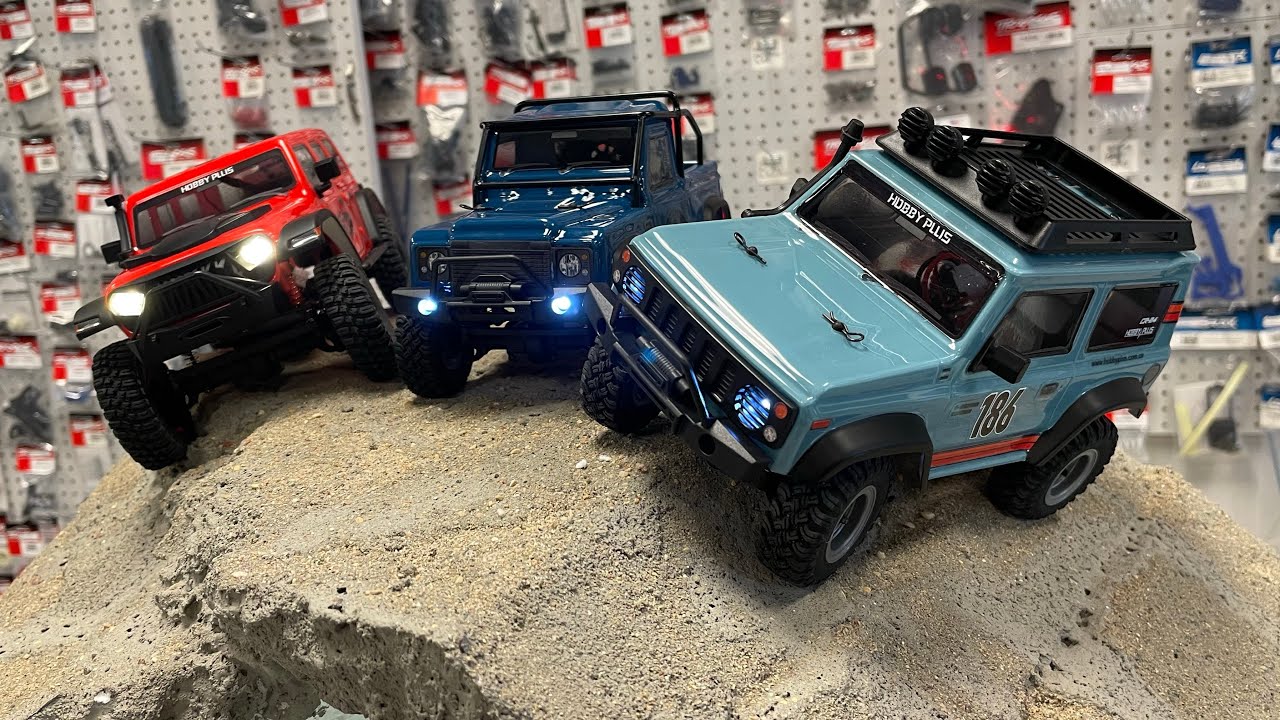 Hobby Plus CR18 & CR24 Mini / Micro Rock Crawlers First Impressions