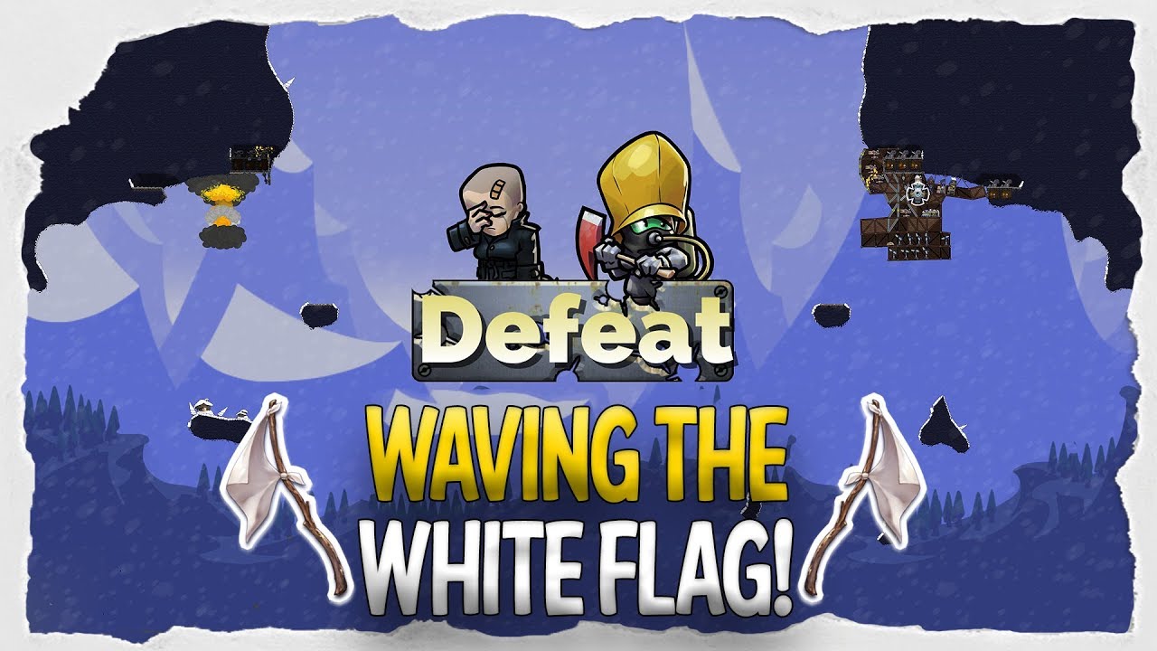 Waving The White Flag! BudPlaysGames Is OP! - Forts -