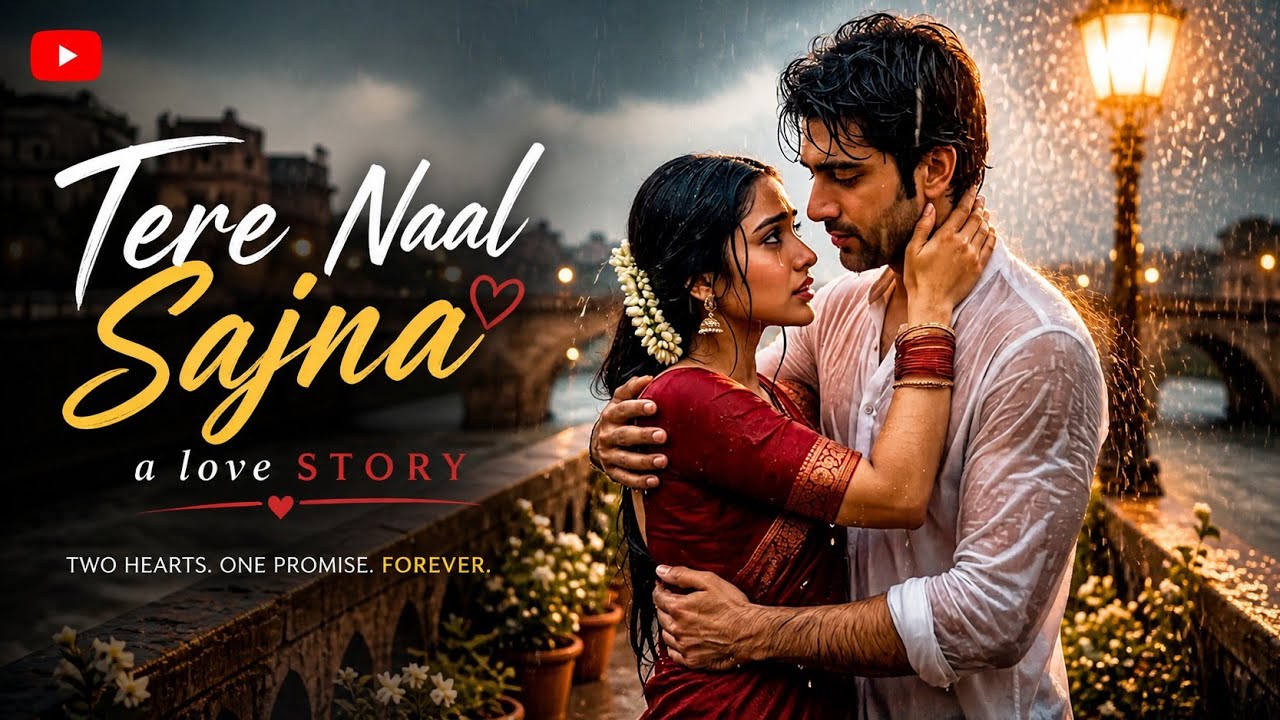 Tere Naal Sajna A LOVE STORY | Romantic Punjabi Love Song | Bollywood Style Music Video