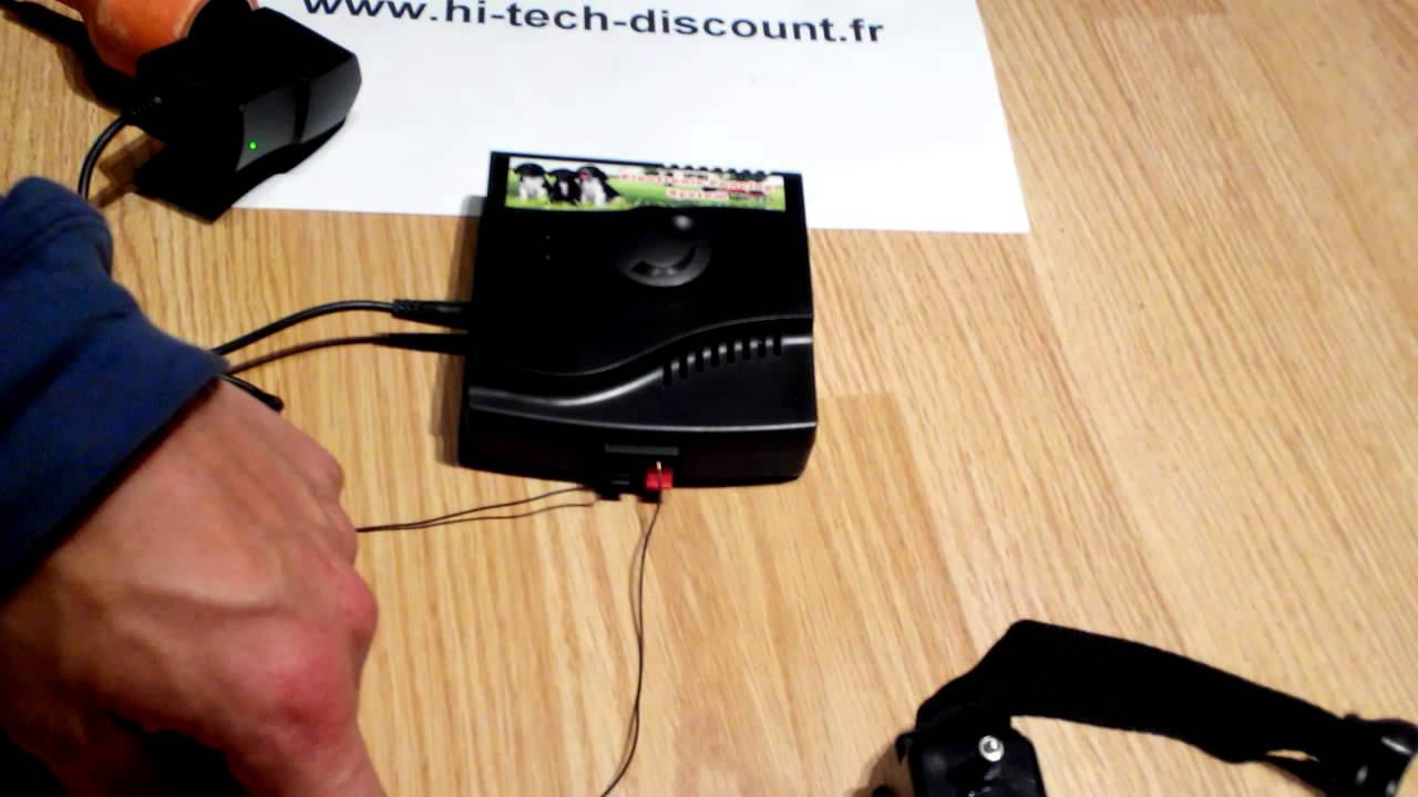 Clôture anti-fugue pour chiens www.hi-tech-discount.fr