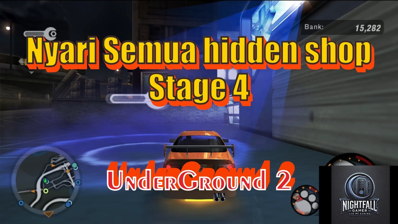 Cari semua hidden shop stage 4 - Underground 2