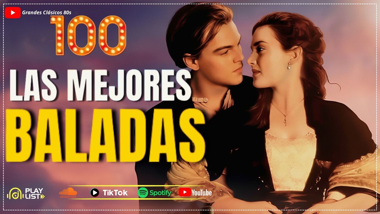 Canciones de Amor en Ingles 💖 Baladas Románticas Para Enamorados 80s 90s