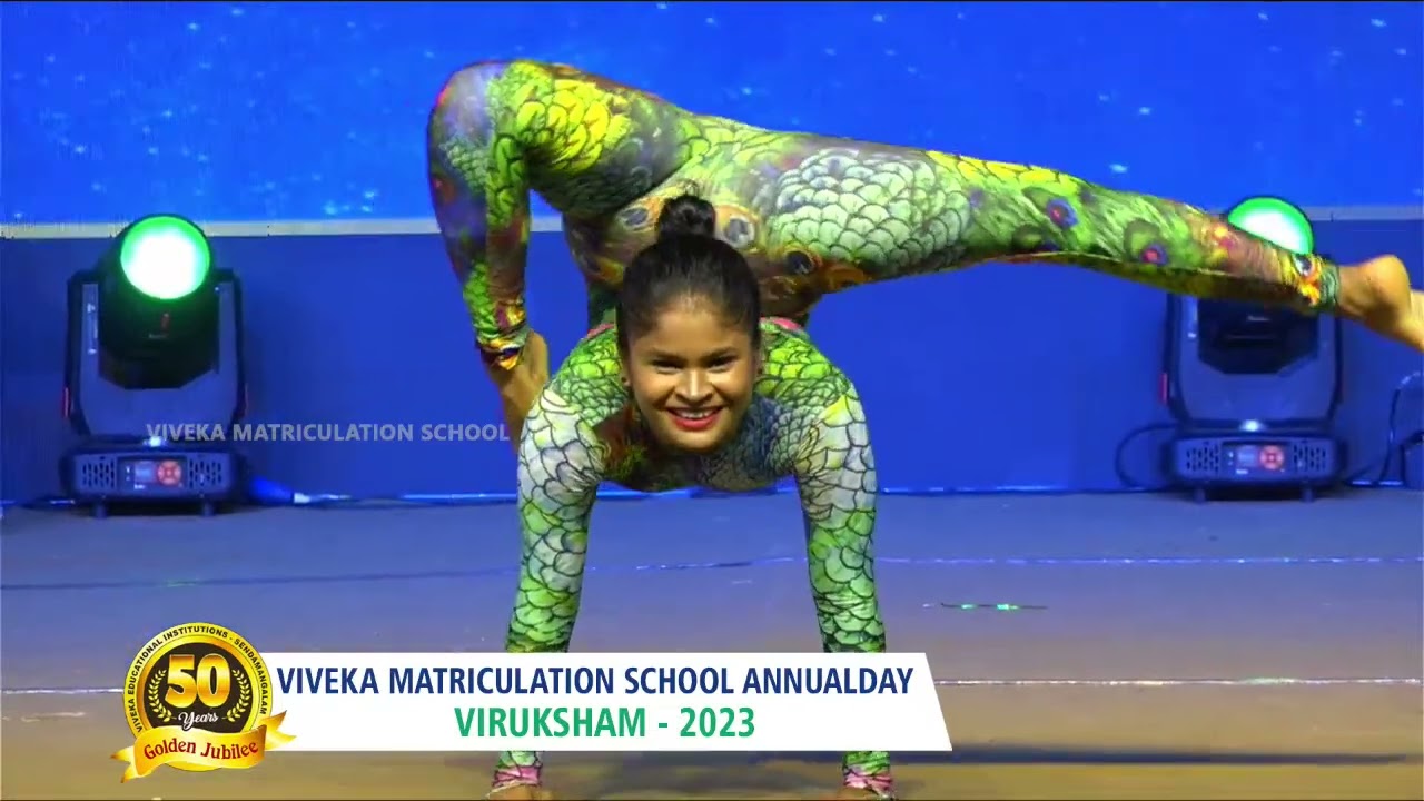 YOGA VAISHNAVI | VIRUKSHAM 2023 | VIVEKA MATRICULATION SCHOOL | SENDAMANGALAM
