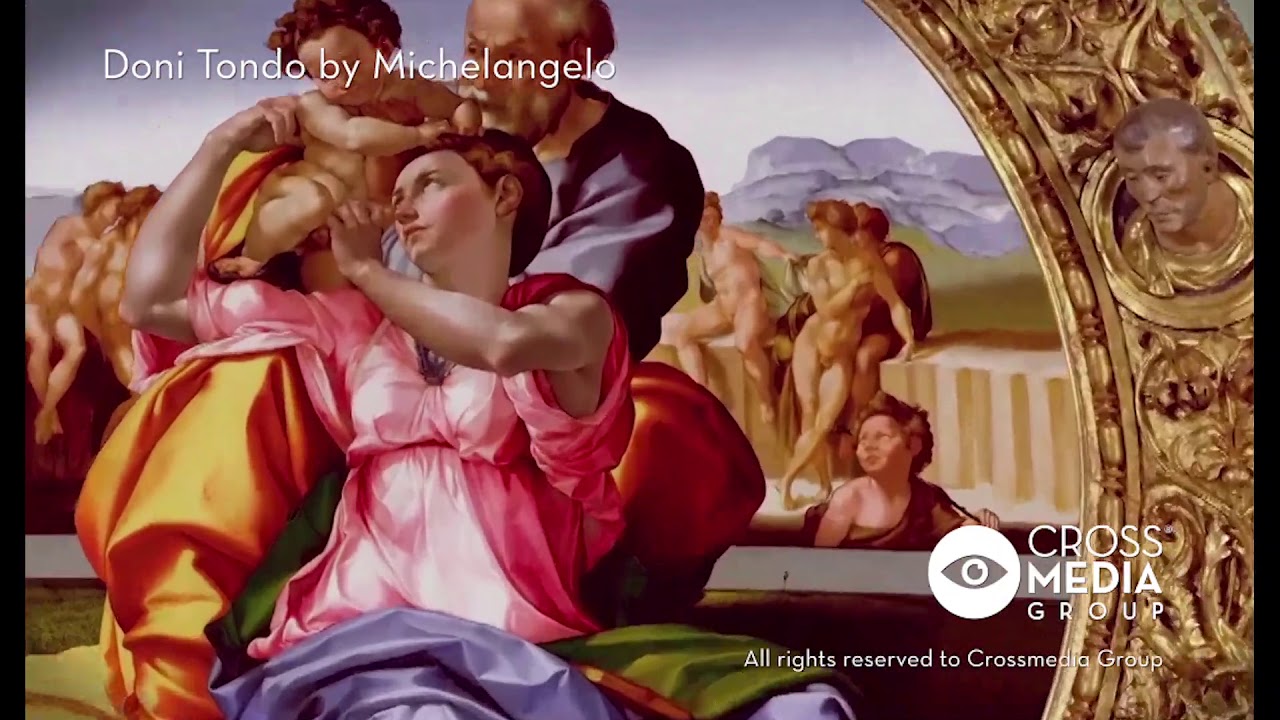 The Doni Tondo, Michelangelo, Uffizi's Gallery, Florence