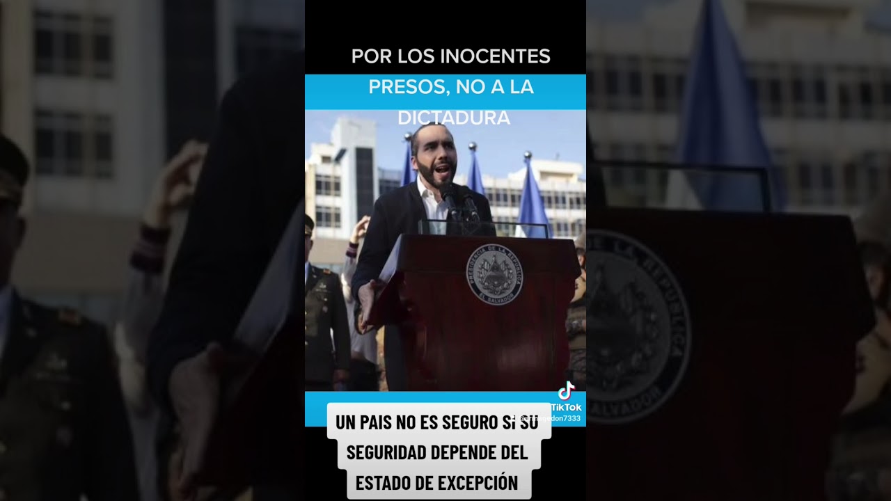 Salvadore&ntilde;os protestan en consulado de la USA, por los inocentes presos #bukeledictador #elsalvador