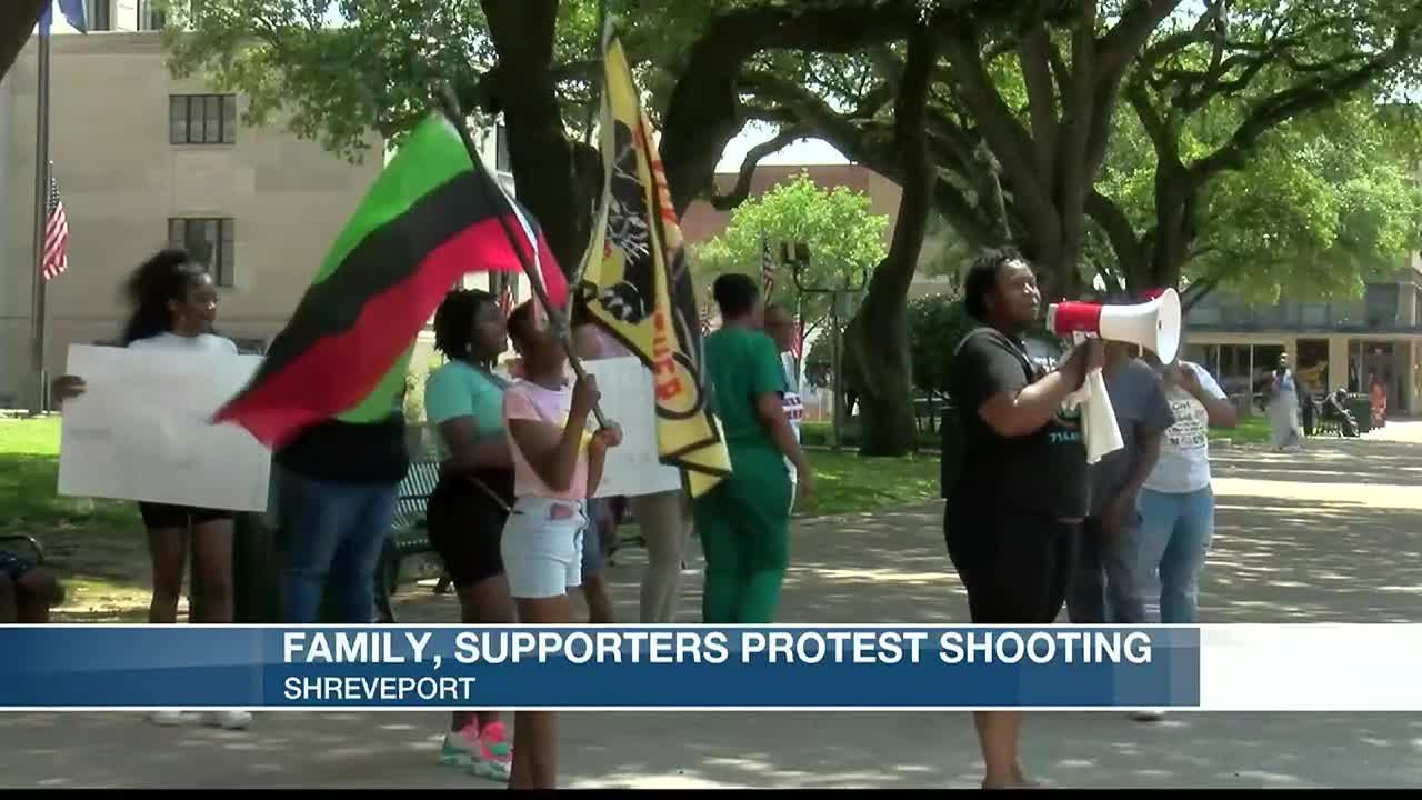 Family, supporters protest death of Joseph Taylor