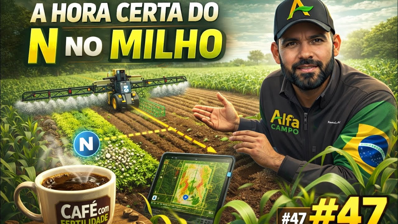 QUANDO APLICAR NITROGÊNIO NO MILHO ? #47