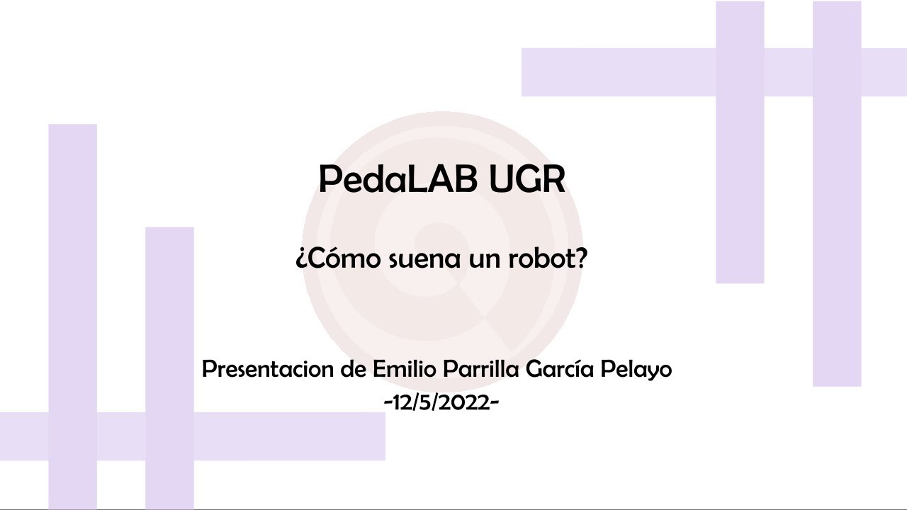 ¿Cómo suena un robot?