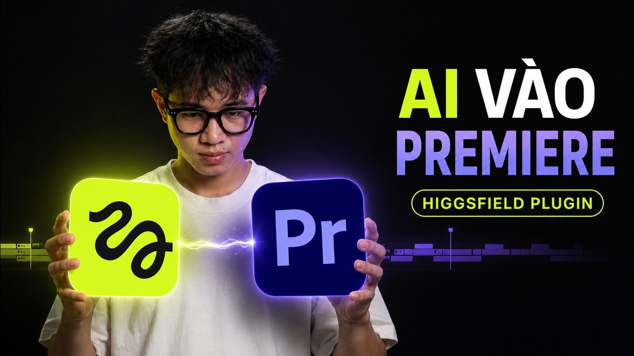 Higgsfield Adobe Plugin: AI Chạy Thẳng Trong Timeline Premiere Pro