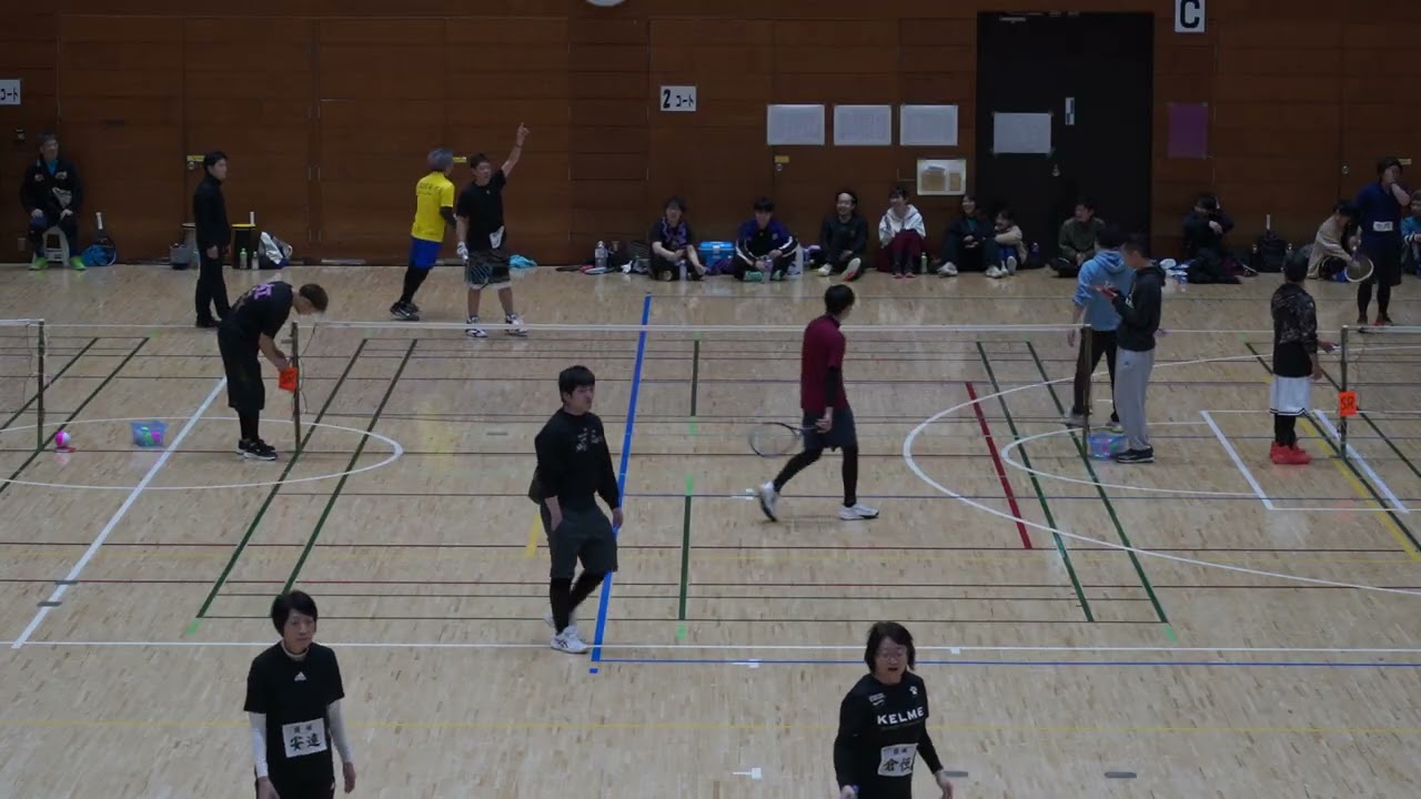 【第13回入間市男男女女 2回戦】小川・寺口－山口・須田 【男子A】
