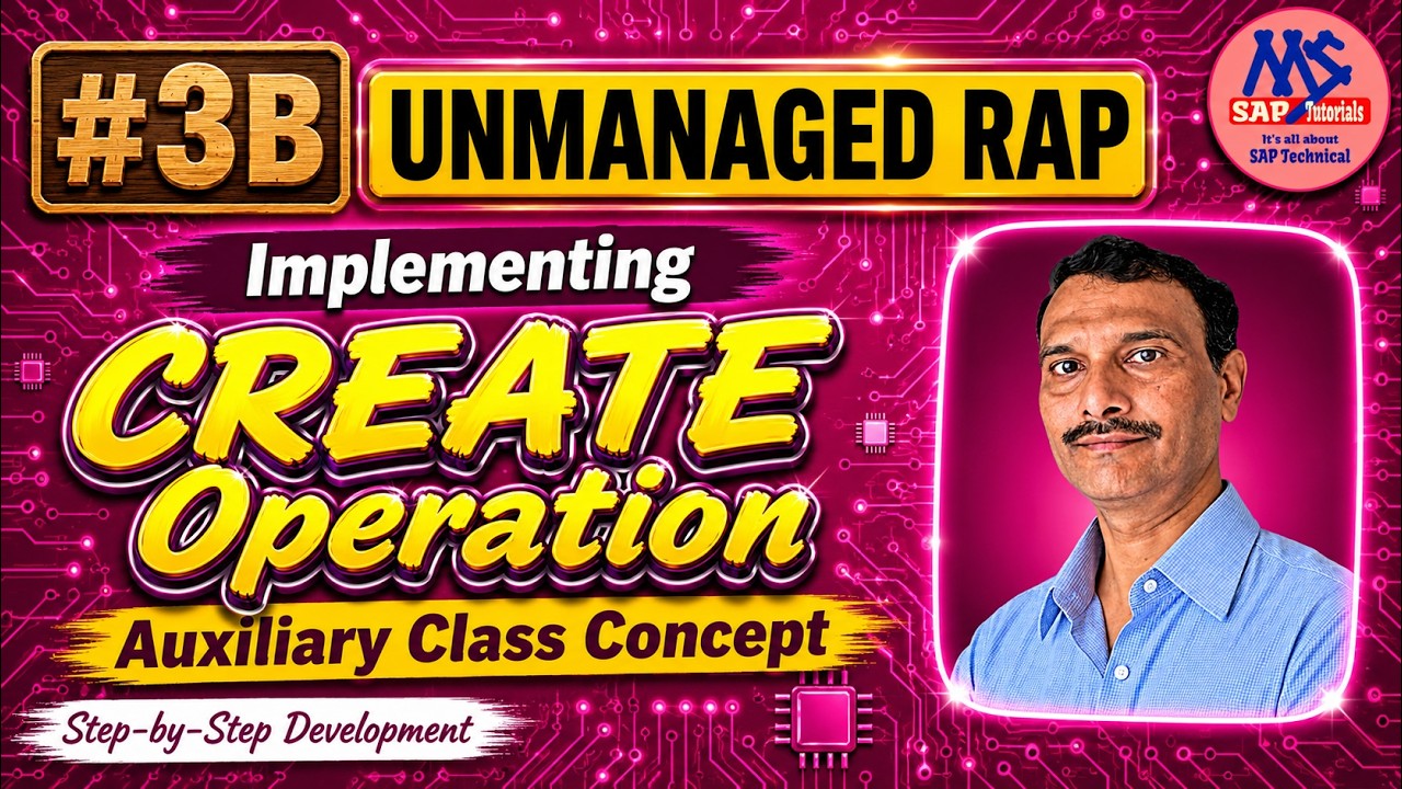 Implementing CREATE Method (Unmanaged Scenario #3B)