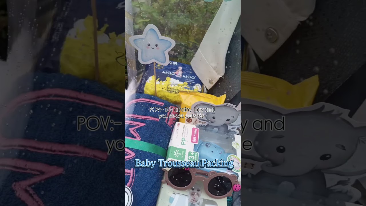 Baby Trousseau Packing Follow us on Instagram #hijaabpoint#trousseaupacking#customisedgifts