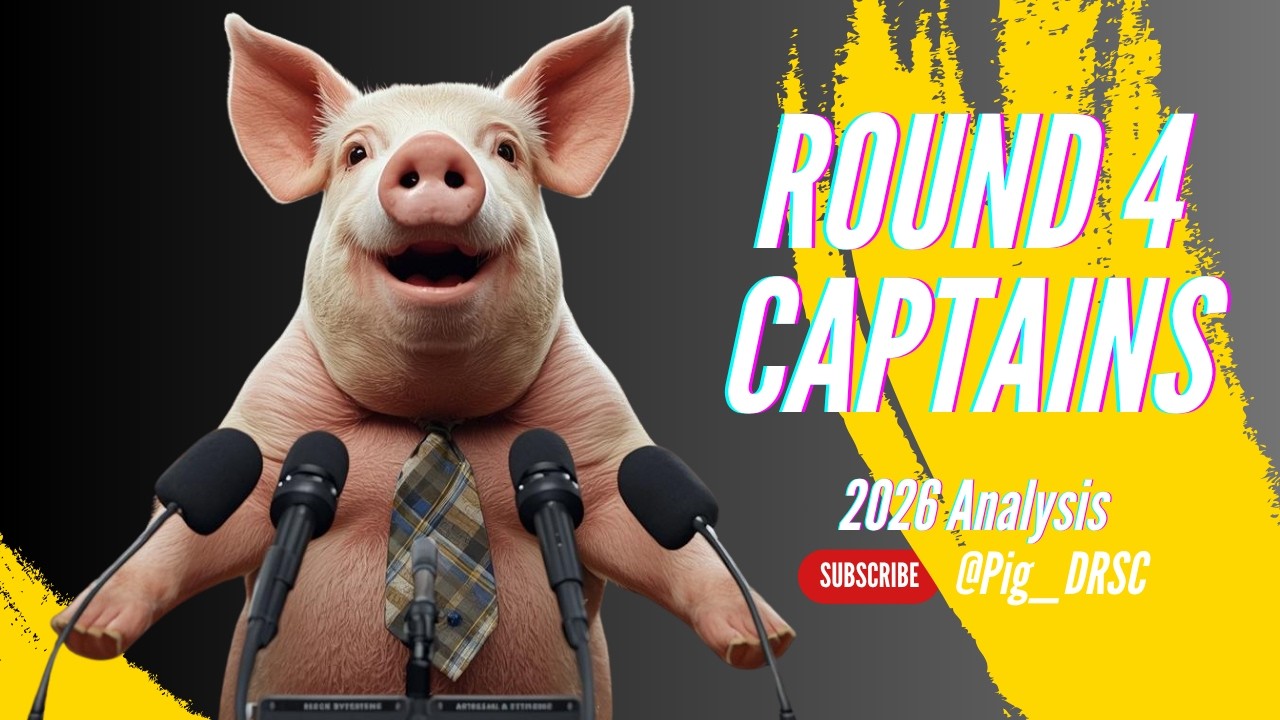 Pig&rsquo;s *ROUND 4* Captaincy Options | AFL SuperCoach 2026