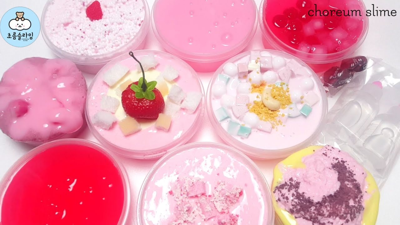 역대급 퀄리티?🍓초름슬라임 딸기박스 후기 | 초름슬라임 신상 | 슬라임 후기 | choreum slime | 슬라임 리뷰 | 비타님 참고 | 설참 | 꽃해뷰