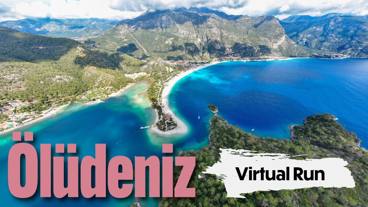 Running 3.5K Around Ölüdeniz in February | Blue Lagoon in Turkey
