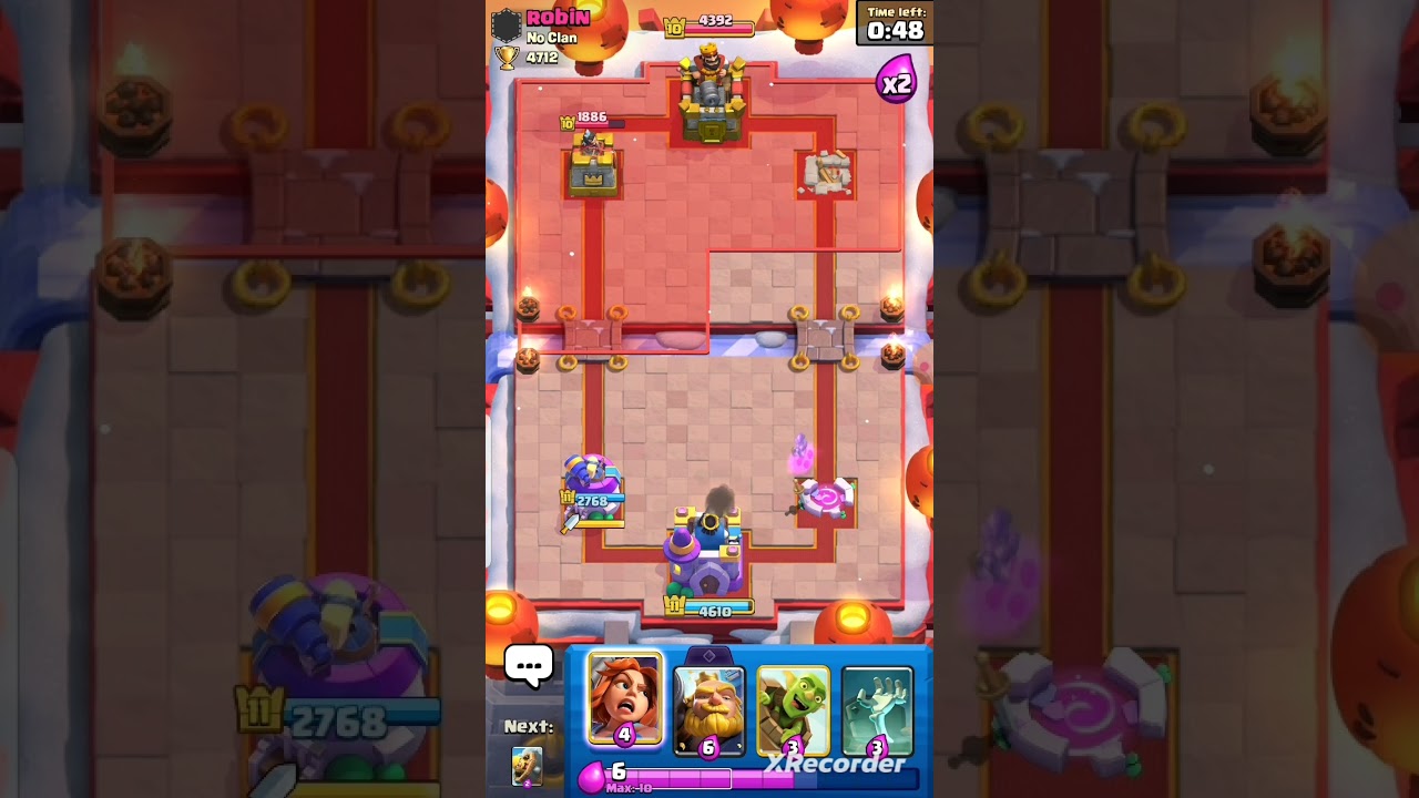 Opponent use tesla and x-bow cycle deck.but....