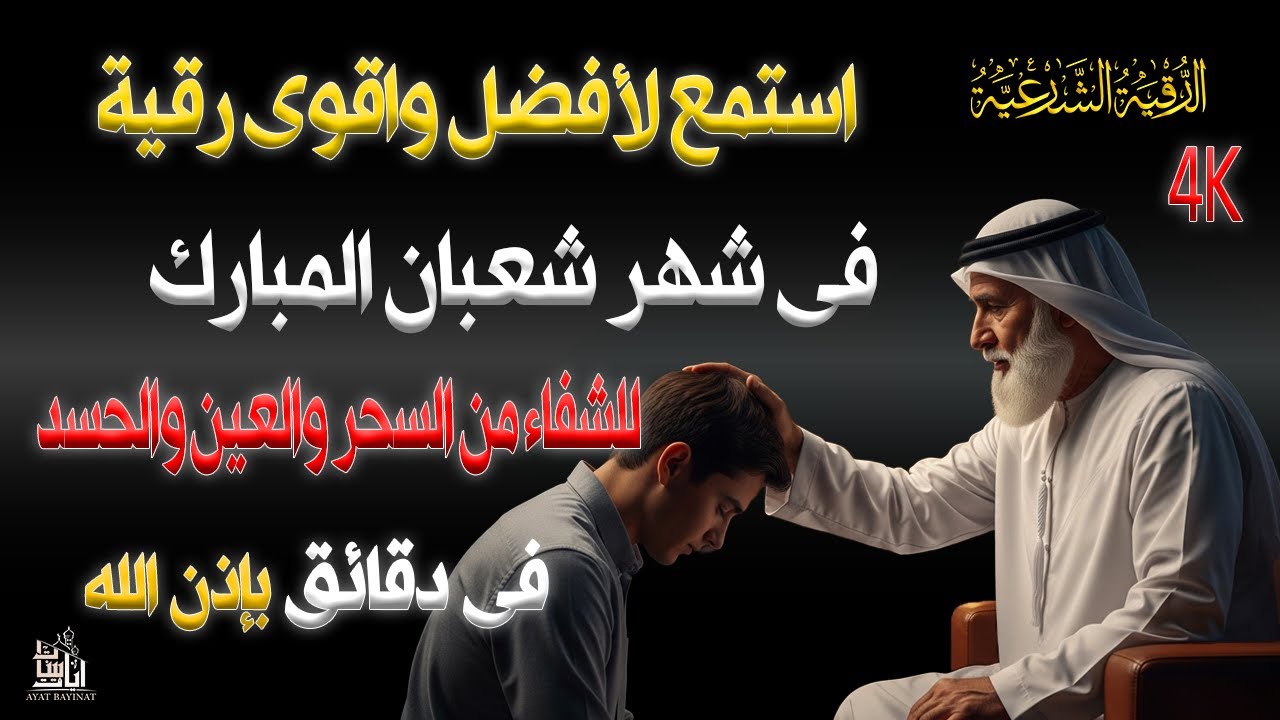 ✨رقية الشفاء✨استمع اثناء النوم سيخرج منك كل مس وسحروعيون قديمة من عظامك وأعصابك وبطنك ودمك بإذن الله