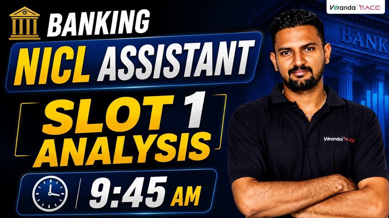 NICL ASSISTANT |  SLOT 1 analysis| GOKUL
