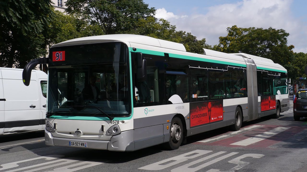 Paris Bus RATP Heuliez Bus Rt.91 Bastille-Gare de Lyon - Diderot