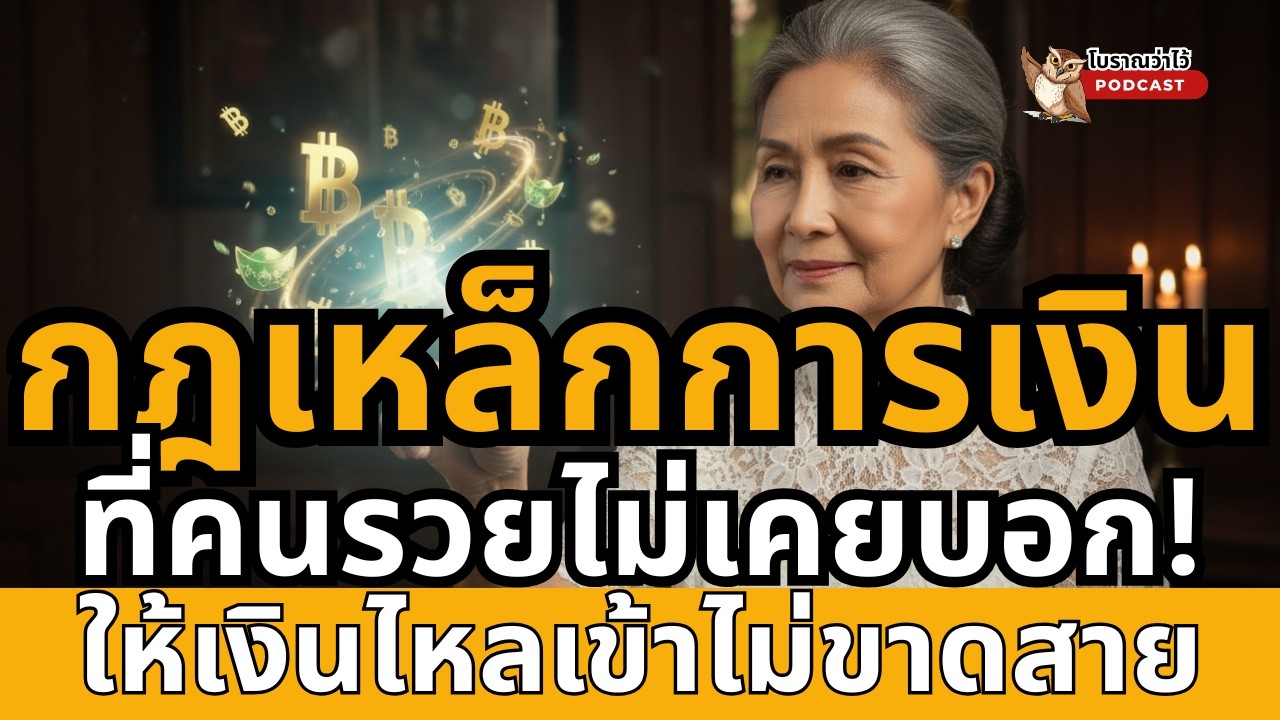 กฎเหล็กการเงินที่คนรวยไม่เคยบอก ให้เงินไหลเข้ามาไม่ขาดสาย |โบราณว่าไว้
