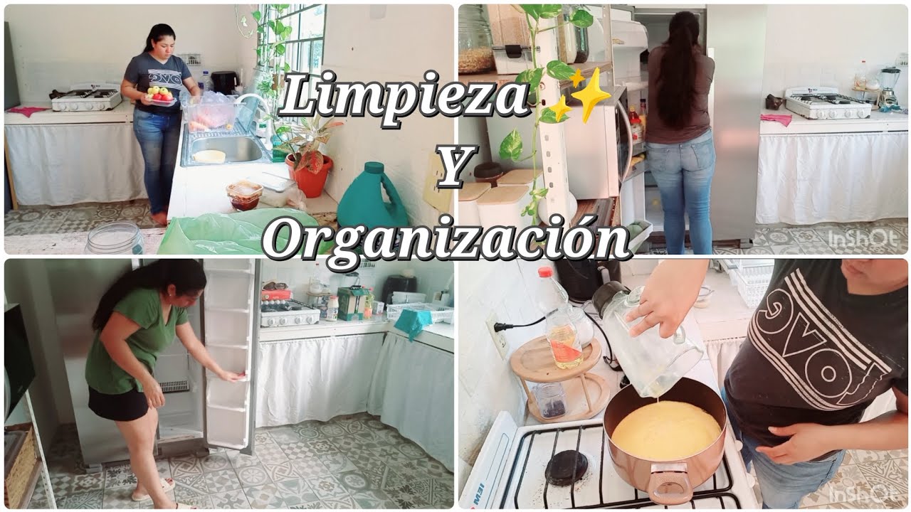 Limpieza ✨️ y organización receta de crema de zanahoria 😋