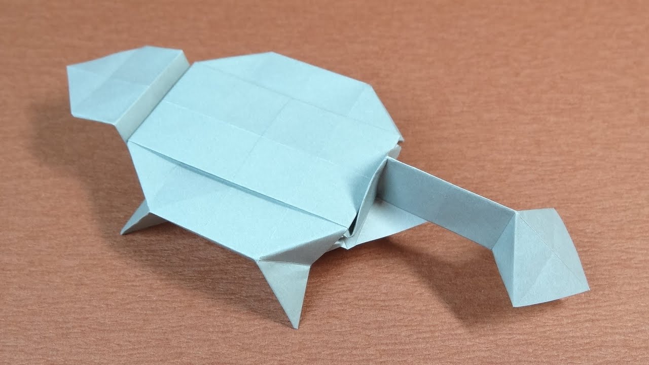 折り紙「アンキロサウルス」Origami "Ankylosaurus"