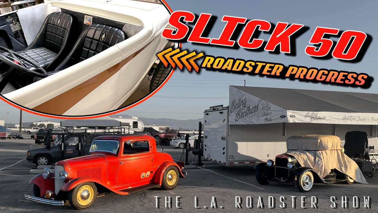 SLICK 50 Hotrod Interior update! 2024 LA Roadster Show!!